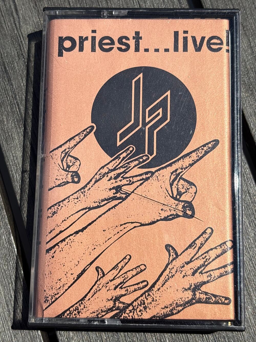 Priest... Live! JP Judas Priest Cassette Tape  1987 Heavy Metal Rare Retro
